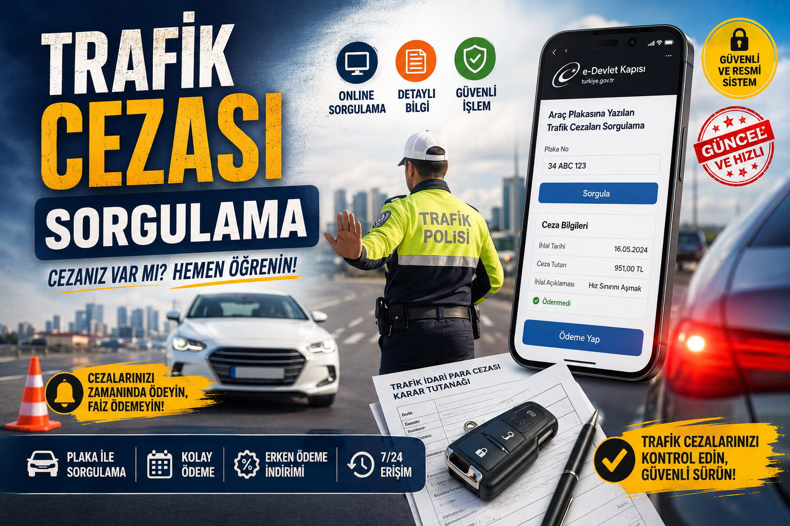 Trafik Cezası Sorgulama Nasıl Yapılır?