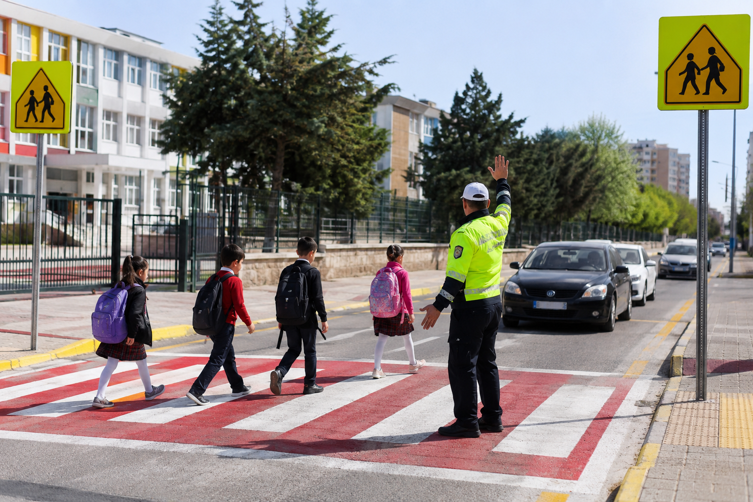 Okul Geçidi ve Yaya Geçidinde Trafik Kuralları