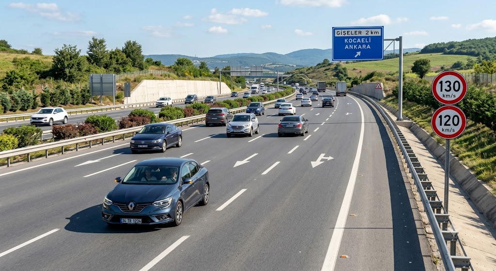 Otoyolda Sürüş Kuralları: Giriş, Çıkış, Şerit ve Hız