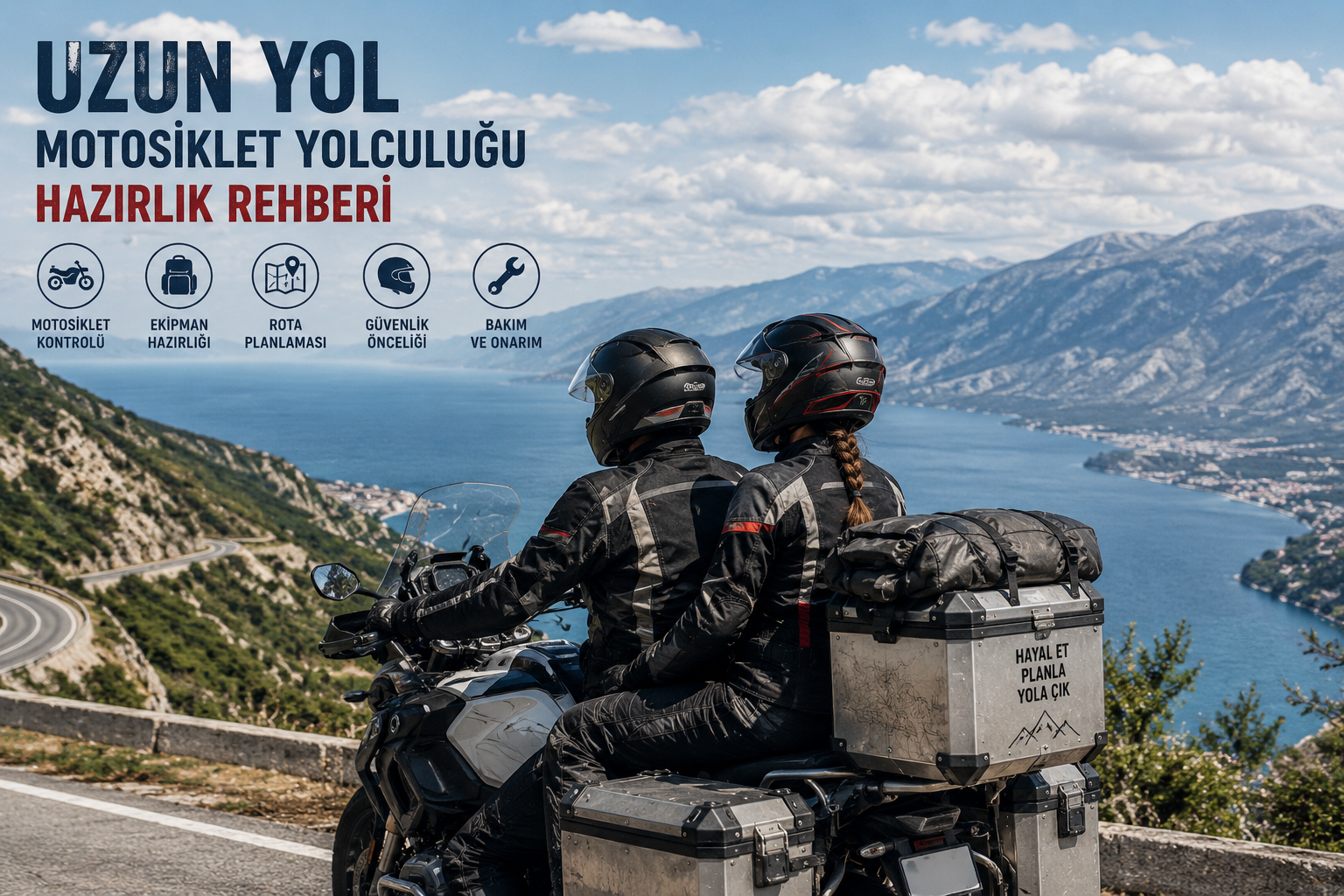 Uzun Yol Motosiklet Yolculuğu: Güvenli ve Konforlu Sürüş İçin Hazırlık Rehberi