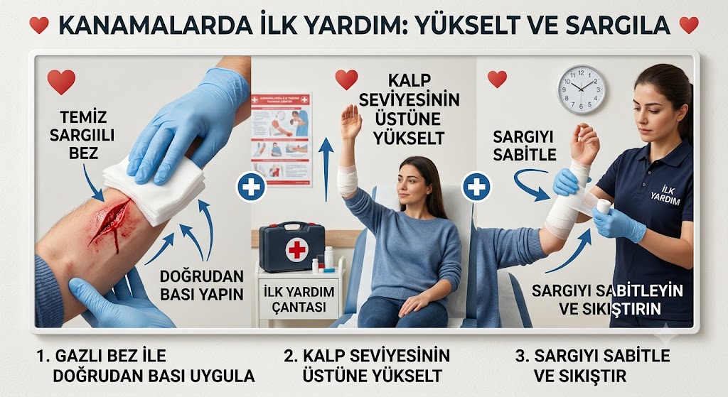 Kanamalarda İlk Yardım: Dış ve İç Kanama Rehberi